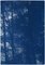 Forest Silhouette Sunset, Blue Nature Großes Triptychon, Cyanotypie auf Papier, 2021 5