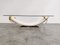 Vintage Faux Tusk Coffee Table, 1980s, Image 4