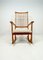 Rocking Chair Mid-Century en Pin et Peau de Mouton par Yngve Ekström, Suède 5