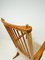 Rocking Chair Mid-Century en Pin et Peau de Mouton par Yngve Ekström, Suède 12