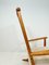 Mid-Century Rocking Chair in Pine and Sheepskin by Yngve Ekström, Sweden 10