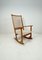 Rocking Chair Mid-Century en Pin et Peau de Mouton par Yngve Ekström, Suède 3