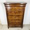 Antique English High Chest of Drawers, Image 7