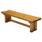 Pine Bench by Charlotte Perriand for Les Arc, France, 1970s, Image 1