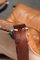 Sedie Falcon vintage in pelle color cognac di Sigurd Resell, set di 2, Immagine 6