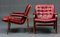 Vintage Danish Lounge Chair Set from Gote Mobler, 1970s, Set of 2 2