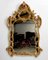 Espejo estilo Regency de madera dorada, principios del siglo XX, Imagen 1