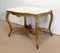 Regency Style Marble & Giltwood Table, Late 19th Century, Image 3