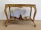 Mesa estilo Regency de mármol y madera dorada, finales del siglo XIX, Imagen 7