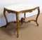 Regency Tisch aus Marmor & vergoldetem Holz, spätes 19. Jh 2