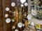 Gilt 18-Light Sputnik Chandelier, 1970s, Image 1