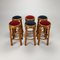 Vintage Bamboo Barstools, 1960s, Set of 6 1