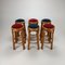 Tabourets de Bar Vintage en Bambou, 1960s, Set de 6 3