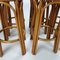 Vintage Bamboo Barstools, 1960s, Set of 6 7