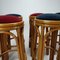 Vintage Bamboo Barstools, 1960s, Set of 6 6