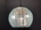 Italian Cut Glass Pendant Lamp, 1960s 8