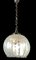 Italian Cut Glass Pendant Lamp, 1960s 2