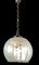 Lampe à Suspension en Verre Taillé, Italie, 1960s 2