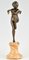 Art Deco Bronze Akt mit Trauben von Pierre Le Faguays 4