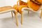 Scandinavian Modern Lounge Chair and Stool from Nielaus & Jeki Møbler, 1980s, Set of 2, Image 11
