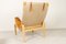 Scandinavian Modern Lounge Chair and Stool from Nielaus & Jeki Møbler, 1980s, Set of 2, Image 12