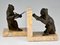 Art Deco Monkey Bookends by Carlier, 1930s, Set of 2 4