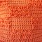 Orange Textures from the Loom Pillow by Com Raiz 3