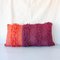 Orange & Red Textures from the Loom Pillow by Com Raiz 1