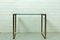 Mid-Century Hollywood Regency Coffee Table in Brass and Glass, Italy, 1970s 10