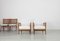Beech Chairs with Viennese Braid, 1950s, Set of 2, Image 14
