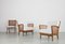 Buchenholz Stühle mit Wiener Geflecht, 1950er, 2er Set 12