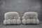 Boucle Armchairs by Adriano Piazzesi for Tre D, 1970s, Set of 2, Image 3