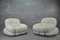 Boucle Armchairs by Adriano Piazzesi for Tre D, 1970s, Set of 2 1