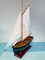 Vintage Galway Hooker Modellschiff aus Holz 3