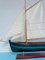 Vintage Wooden Galway Hooker Model Ship, Image 13