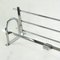 Bauhaus or Art Deco Chrome Wall Rack 5