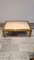 Brass and Travertine Coffee Table, Image 1