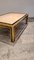 Brass and Travertine Coffee Table 2