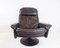 Leather DS 50 Tulip Chair & Ottoman from De Sede, Image 18