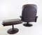 Leather DS 50 Tulip Chair & Ottoman from De Sede 6