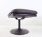 Leather DS 50 Tulip Chair & Ottoman from De Sede, Image 17