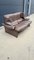 Chocolate Brown Leather 2-Seater Sofa by Vico Magistretti for Cassina, Image 2