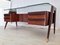 Mid-Century Italian Rosewood Desk by Vittorio Dassi for Dassi Mobili Moderni, 1950s 2