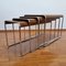 Mid-Century Bauhaus Style Nesting Coffee Tables, Italy, 1960s, Set of 4 3