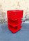 Vintage Italian Red Office Trolley Cabinet by Pellis Giovanni for Stile Neolt, 1960s 1