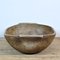 Large Handmade Wooden Dough Bowl, Early 1900s 3