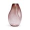 Supernova IV Silver Smoke Red M Vase by Simone Lueling for ELOA 1