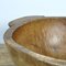 Large Handmade Wooden Dough Bowl, Early 1900s 5