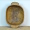 Large Handmade Wooden Dough Bowl, Early 1900s 4