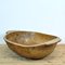 Large Handmade Wooden Dough Bowl, Early 1900s 2